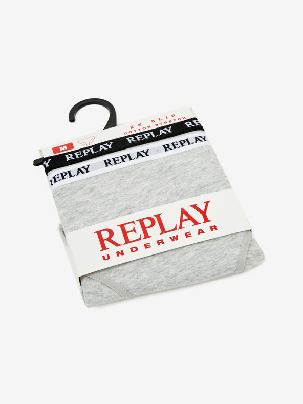 Replay Set di due pantaloni da donna grigi Replay