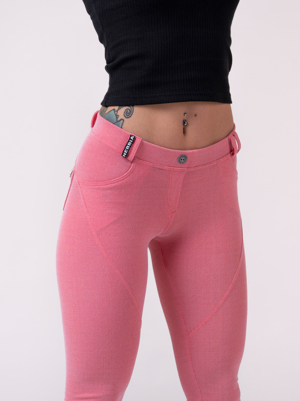 Nebbia Leggings sportivi Nebbia rosa da donna