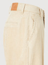 Pepe Jeans Pantaloni a coste da donna crema Pepe Jeans Cecilia Cord