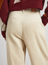 Pepe Jeans Pantaloni a coste da donna crema Pepe Jeans Cecilia Cord