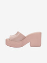 Melissa Pantofole con tacco rosa chiaro da donna Melissa Posh