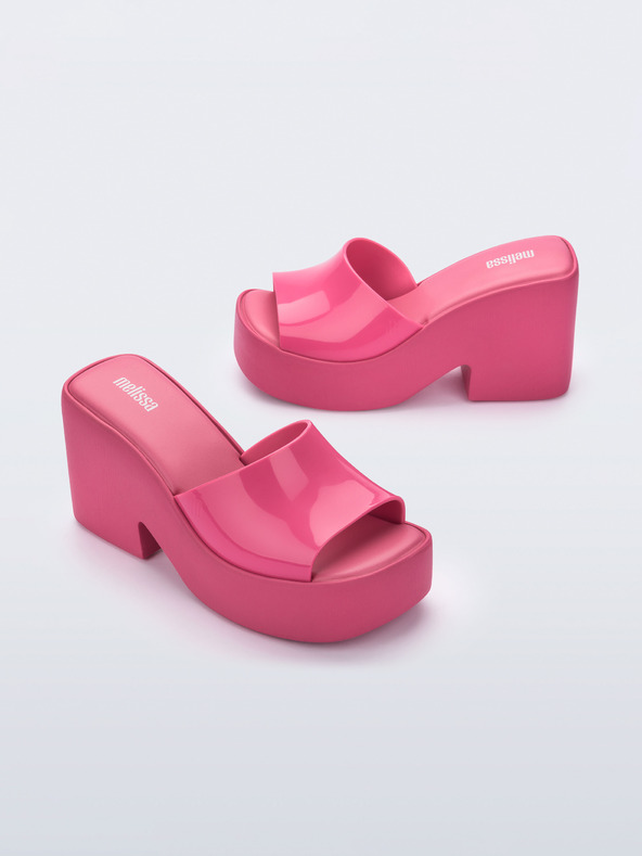 Melissa Pantofole con tacco rosa da donna Melissa Posh