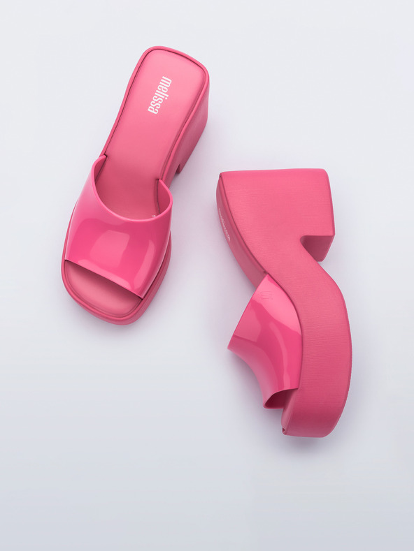 Melissa Pantofole con tacco rosa da donna Melissa Posh