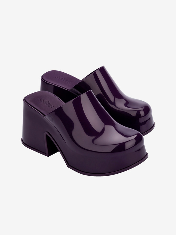 Melissa Pantofole con tacco da donna viola Melissa Mia
