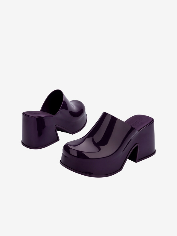 Melissa Pantofole con tacco da donna viola Melissa Mia