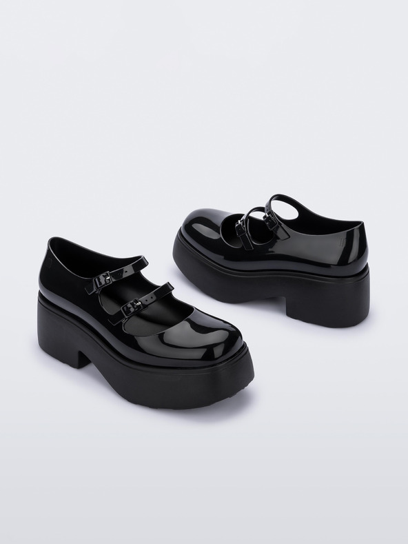 Melissa Ballerine con plateau Melissa Farah nere da donna