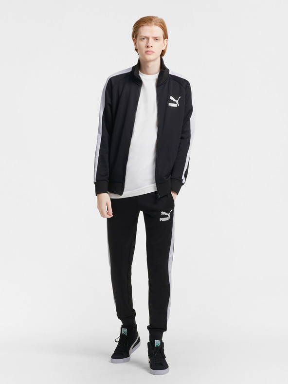 Puma Felpa sportiva Puma nera da uomo