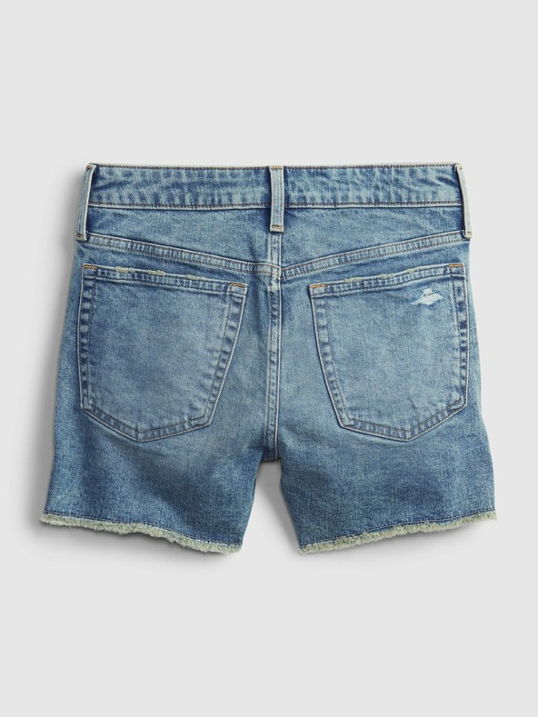 GAP Girls denim shorts high rise stretch GAP