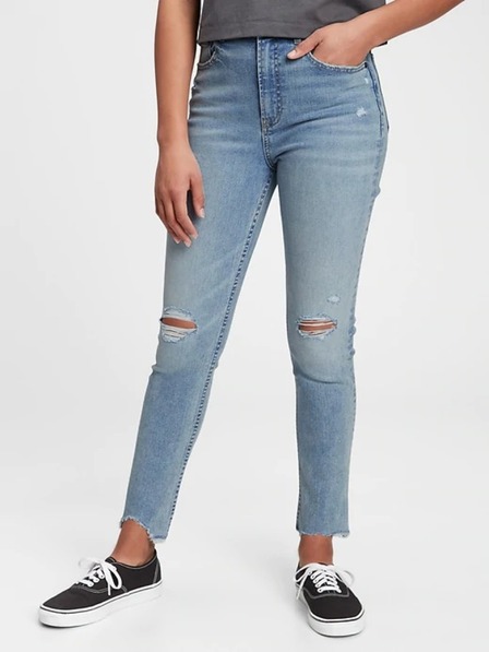 GAP Kids sky high rise skinny ankle jeans GAP