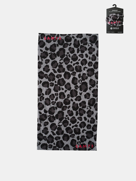 Sam 73 Sciarpa multifunzionale grigio scuro da donna a fantasia SAM 73