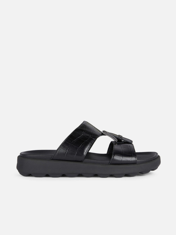 Geox Pantofole nere da uomo Geox Spherica Ec6