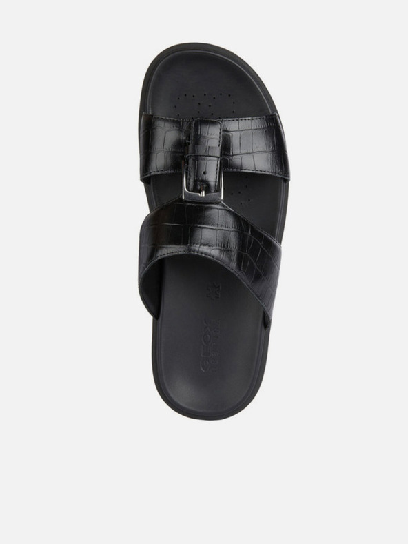 Geox Pantofole nere da uomo Geox Spherica Ec6