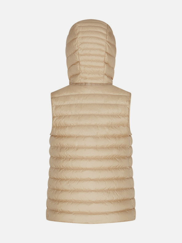 Geox Gilet in piuma beige da donna Geox Jaysen
