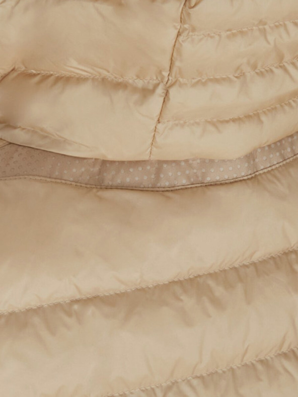 Geox Gilet in piuma beige da donna Geox Jaysen