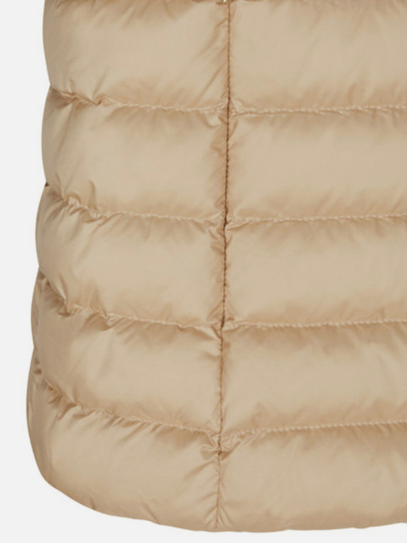 Geox Gilet in piuma beige da donna Geox Jaysen