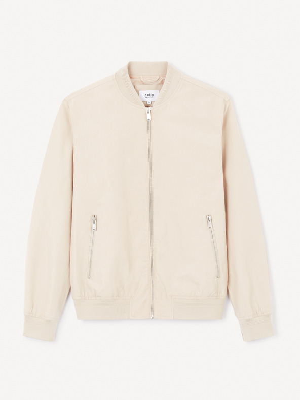 Celio Bomber uomo beige Celio Jubombe1