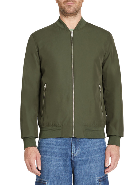 Celio Bomber da uomo color kaki Celio Jubombe1