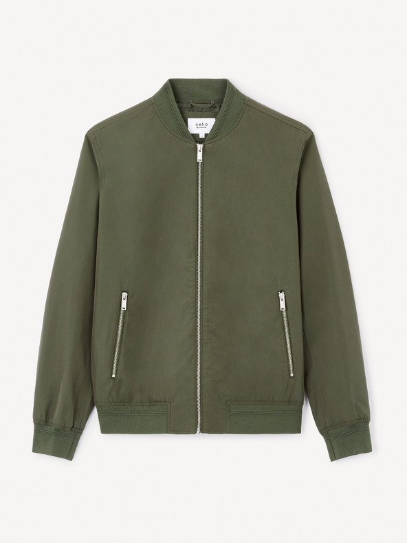 Celio Bomber da uomo color kaki Celio Jubombe1