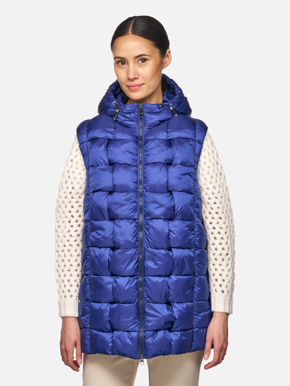 Geox Gilet Geox Diamond Blu Donna