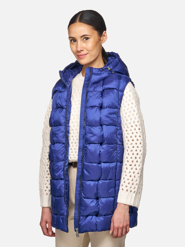 Geox Gilet Geox Diamond Blu Donna