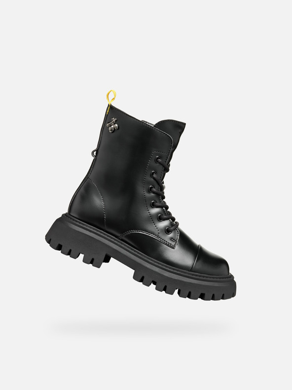 Geox Stivaletti Geox Maquinnerns Girl nero