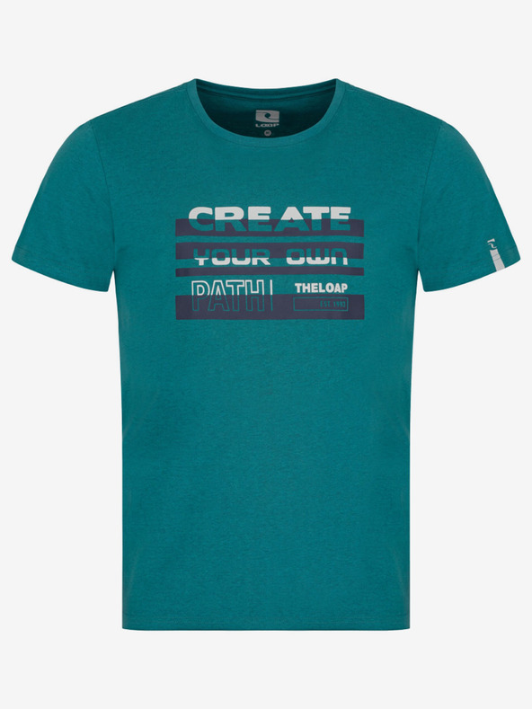 Loap Maglietta da uomo stampata a benzina LOAP BENUL