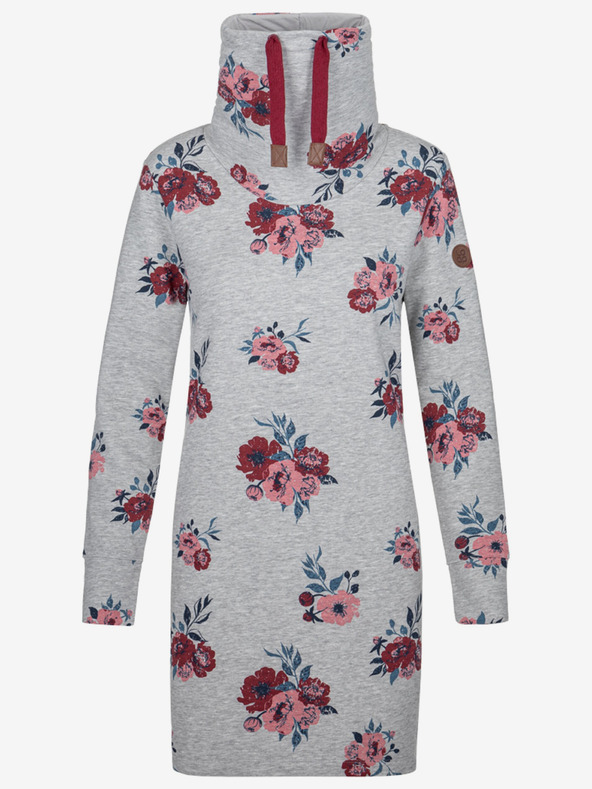 Loap Abito floreale grigio chiaro da donna LOAP Ebuna