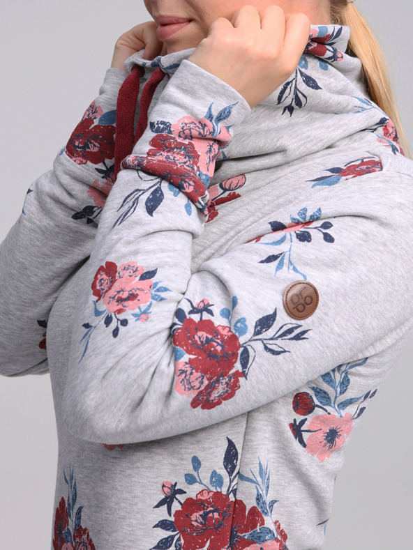 Loap Abito floreale grigio chiaro da donna LOAP Ebuna