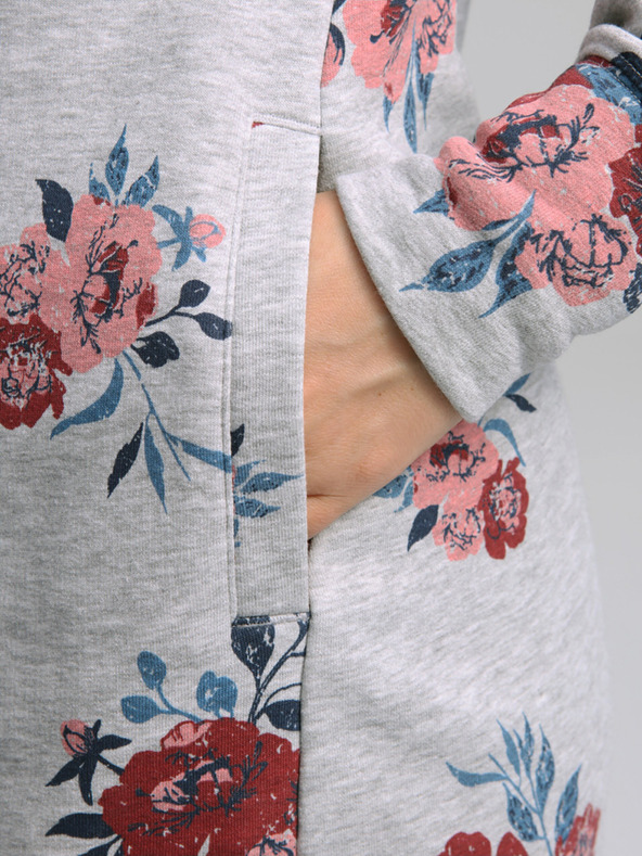 Loap Abito floreale grigio chiaro da donna LOAP Ebuna