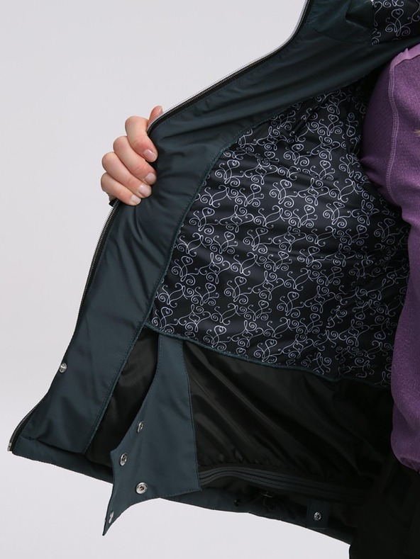 Loap Giacca da sci da donna color petrolio LOAP OKILARA