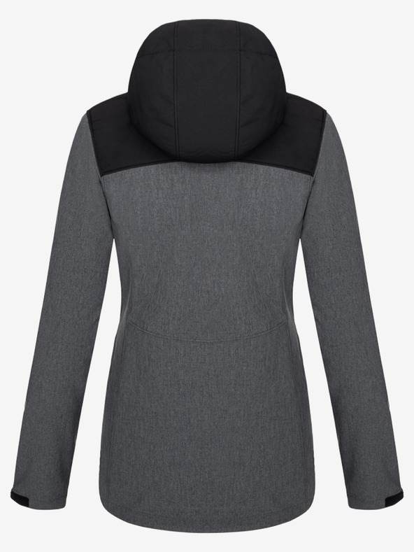Loap Giacca softshell da donna nera e grigia LOAP LUKA