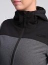 Loap Giacca softshell da donna nera e grigia LOAP LUKA