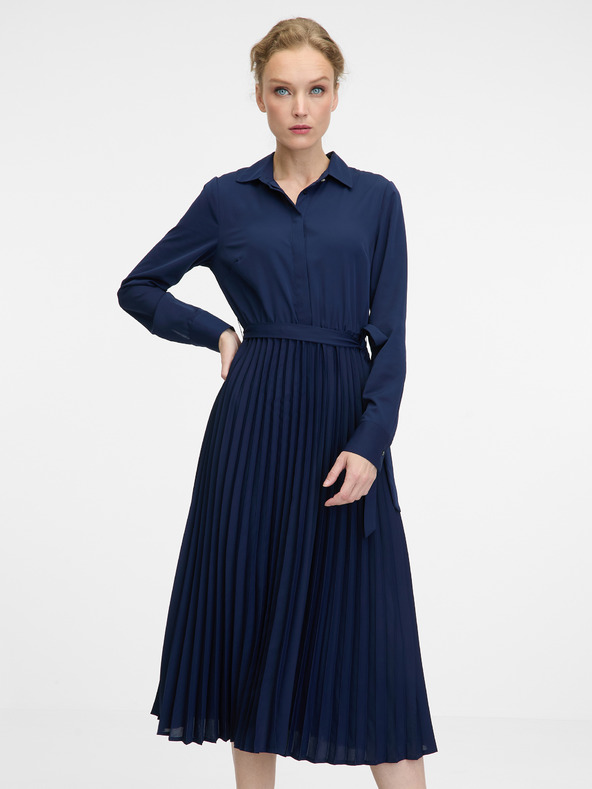 Orsay Vestito midi da donna blu scuro ORSAY