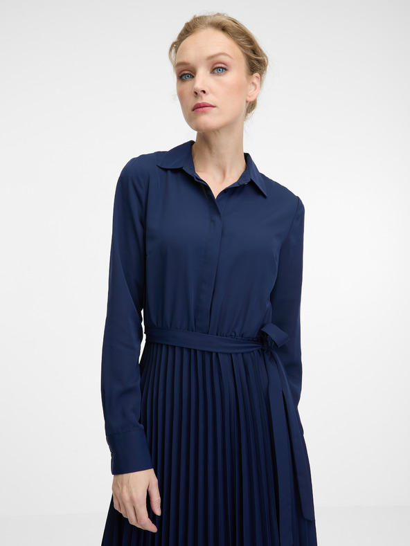 Orsay Vestito midi da donna blu scuro ORSAY