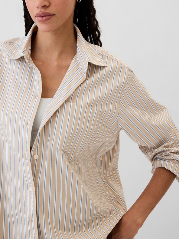 GAP Camicia oversize a righe Popeline Big Shirt GAP