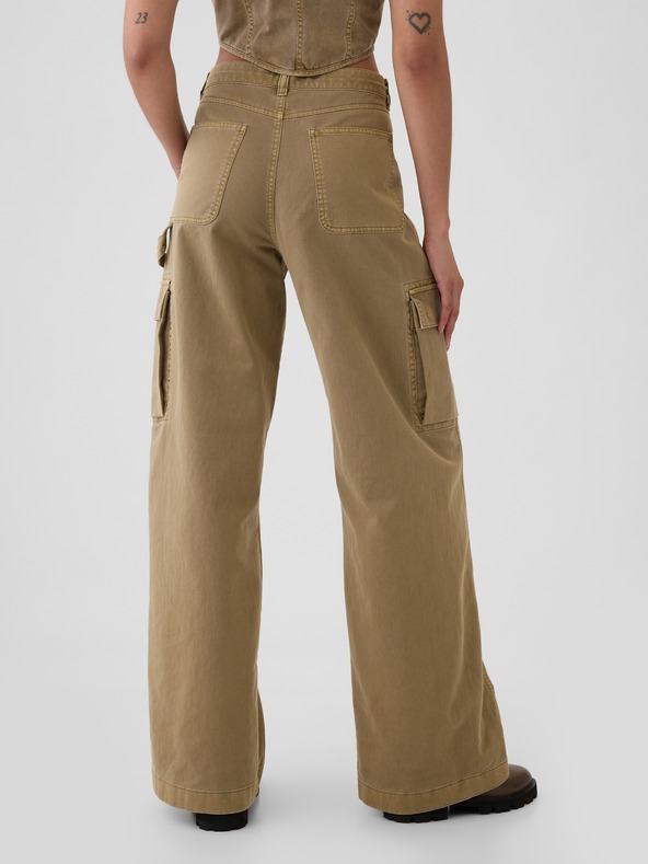GAP Pantaloni con tasche Baggy Khaki Cargo GAP
