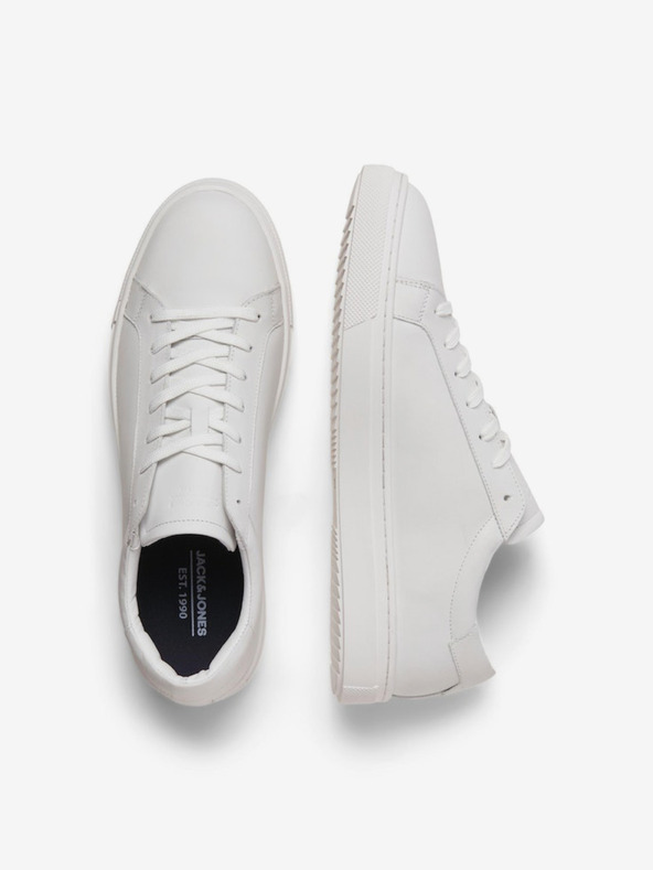 Jack & Jones Sneakers Jack & Jones Radcliffe in pelle bianca da uomo