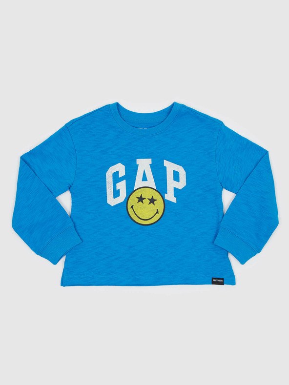 GAP Baby t-shirt Gap × SmileyWorld® GAP