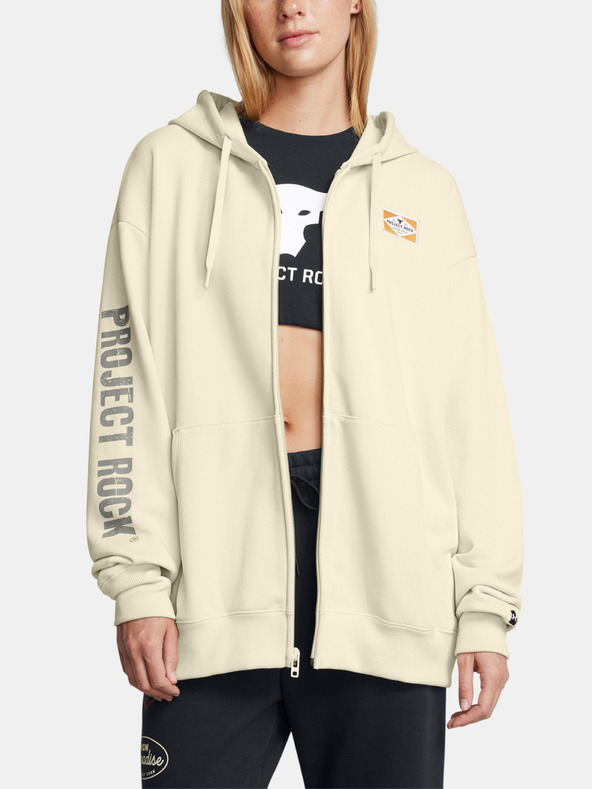 Under Armour Felpa Under Armour Pjt Rck HWT FZ Hard at Wrk Donna