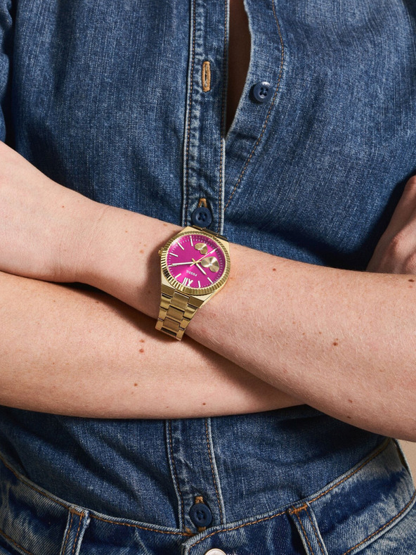 Fossil Orologio rotondo Diesel Mega Chief Uomo