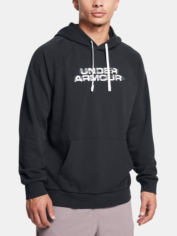 Under Armour Felpa con cappuccio Under Armour UA Rival Flc Txtr CG Uomo