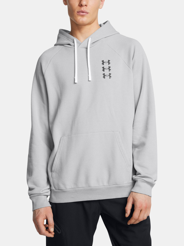 Under Armour Felpa con cappuccio Under Armour UA Rival Flc Txtr SND Uomo