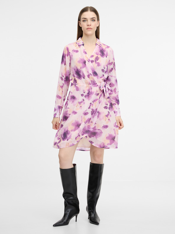 Orsay Abito al ginocchio da donna rosa ORSAY