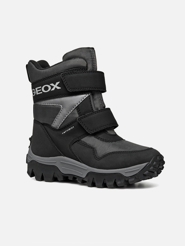 Geox Stivaletti neri da ragazzo Geox Himalaya B ABX