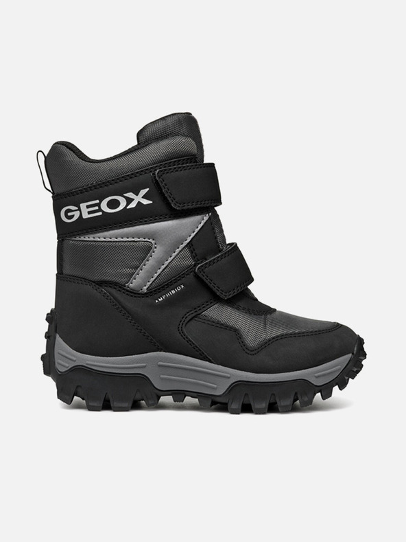Geox Stivaletti neri da ragazzo Geox Himalaya B ABX