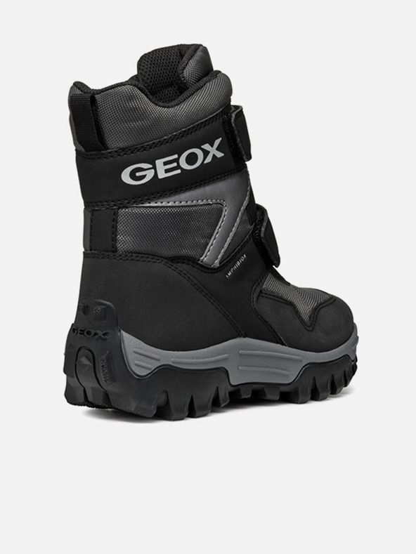 Geox Stivaletti neri da ragazzo Geox Himalaya B ABX