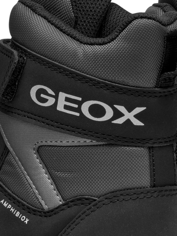 Geox Stivaletti neri da ragazzo Geox Himalaya B ABX