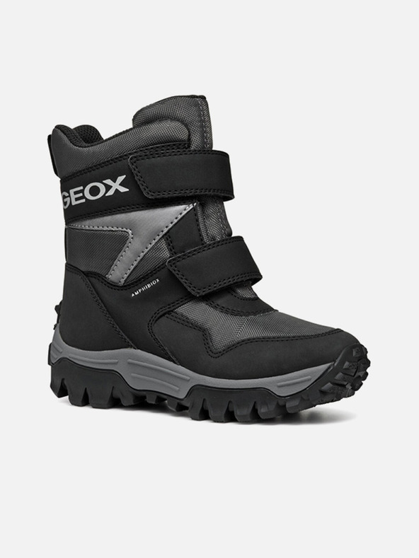 Geox Stivaletti neri da ragazzo Geox Himalaya B ABX