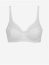 DIM Reggiseno bianco da donna in pizzo DIM GENEROUS DOTTY UNDERWIRED BRA