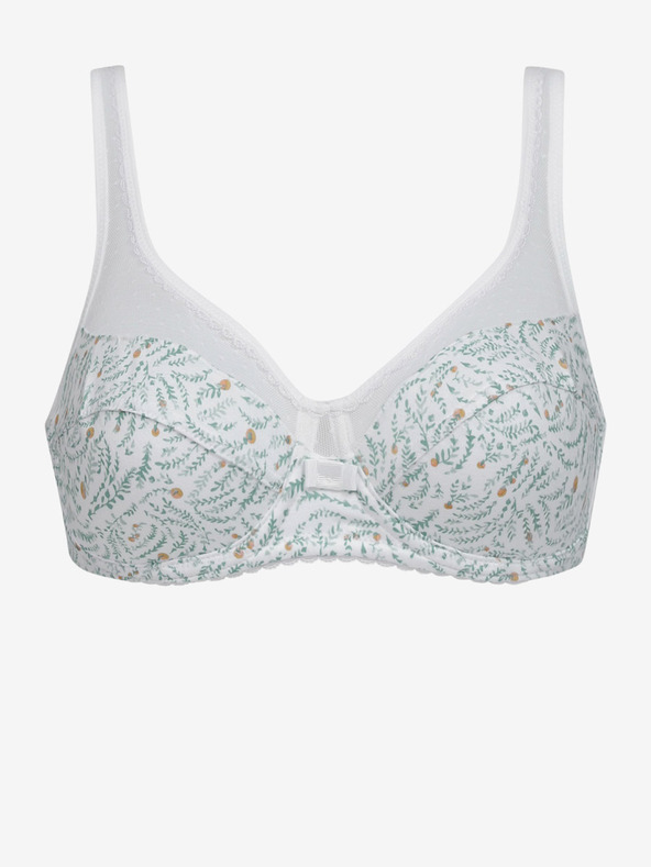 DIM Reggiseno floreale bianco da donna DIM Generous
